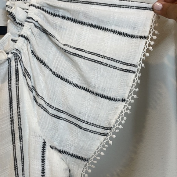 NWOT Red Carter Isla Stripe Maxi Swim Cover-Up - Picture 8 of 10